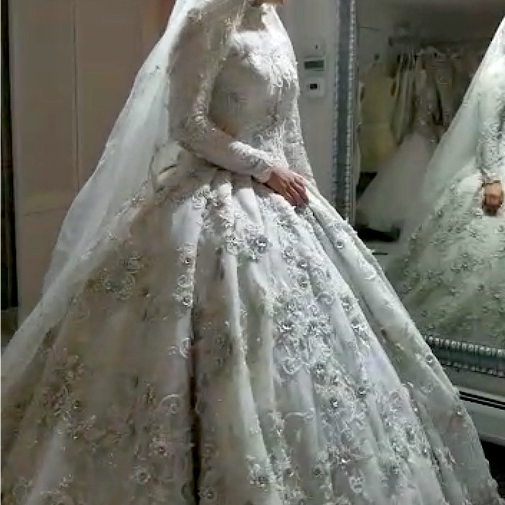 Sena Masoud A-Line Wedding gown/ Custom Made